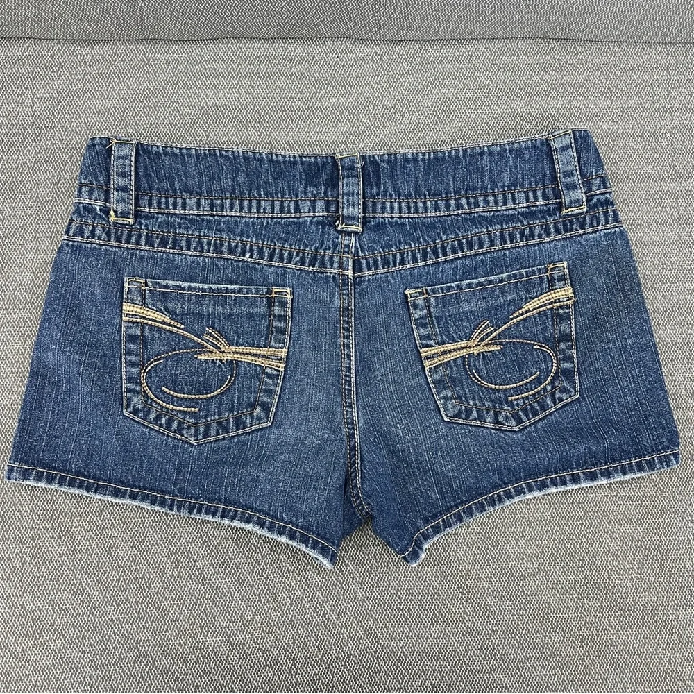 SO Women’s Blue 100% Cotton Jean Shorts‎ Classic Denim Style Size 9